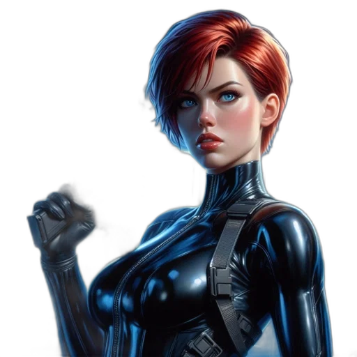 robot, comic book art, concept art, cyberpunk transparent PNG cut-out