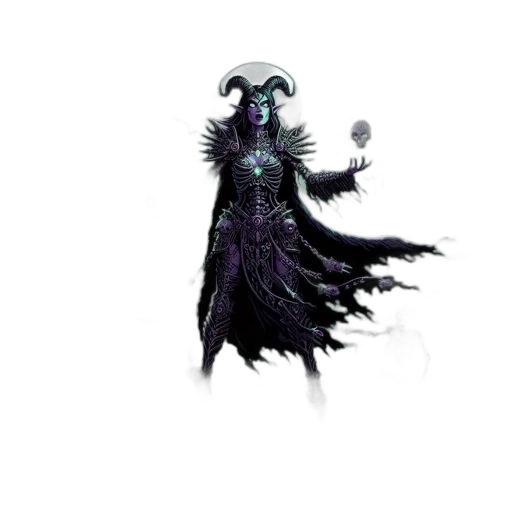 staff, mask, creature, concept art transparent PNG cut-out