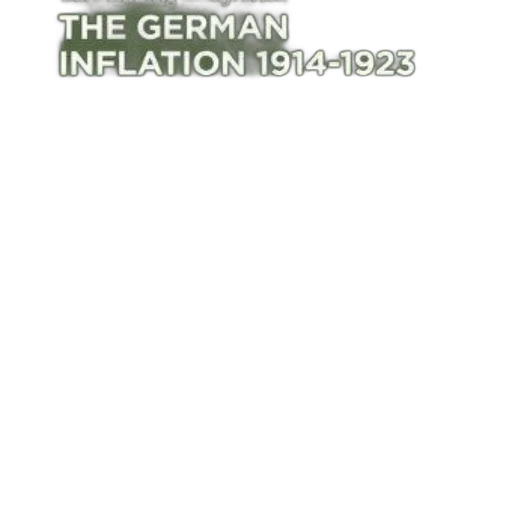 german, inflation, 1914-1923, written transparent PNG cut-out