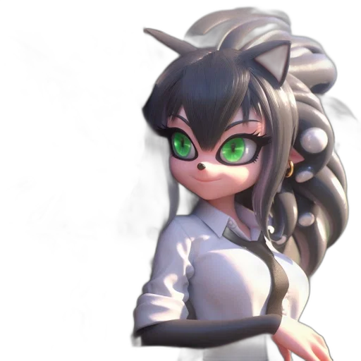 staff, weapon, hair, mask transparent PNG cut-out