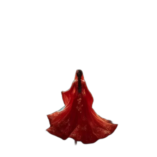 dress, crown, hair, flower transparent PNG cut-out
