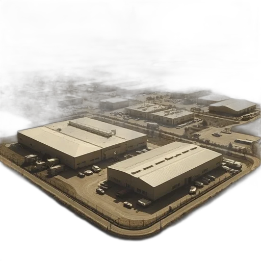 3d render, concept art, aerial, view transparent PNG cut-out