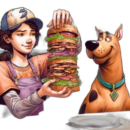 food, animal, creature, concept art transparent PNG cut-out