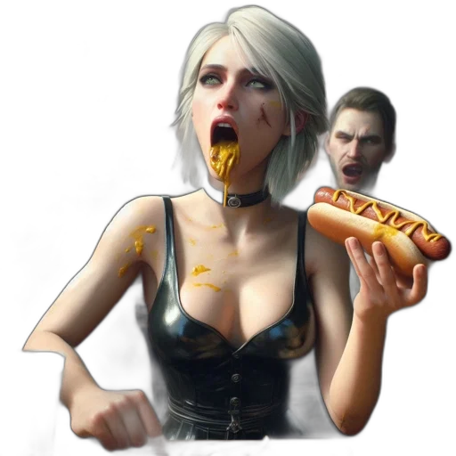 food, weapon, face, concept art transparent PNG cut-out
