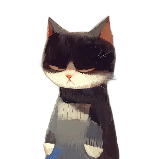 staff, animal, creature, watercolor transparent PNG cut-out