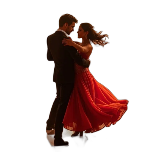 dress, photorealistic, two, ballroom transparent PNG cut-out