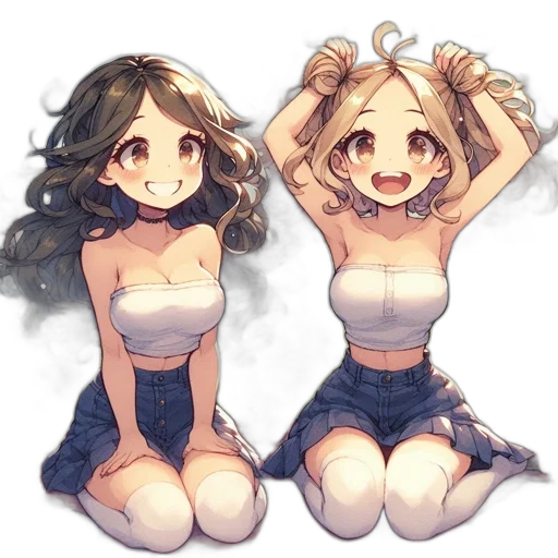 dress, hair, crown, mask transparent PNG cut-out