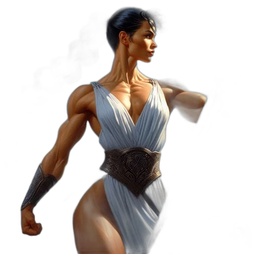 dress, concept art, fantasy art, photorealistic transparent PNG cut-out
