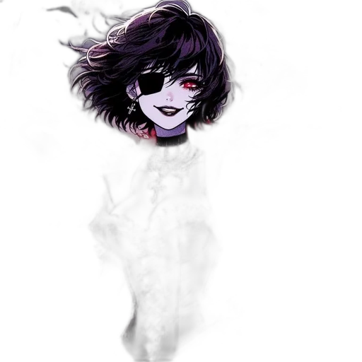 mask, creature, face, hair transparent PNG cut-out