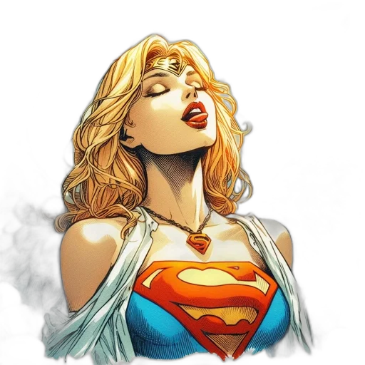 comic book art, concept art, fantasy art, cartoon transparent PNG cut-out