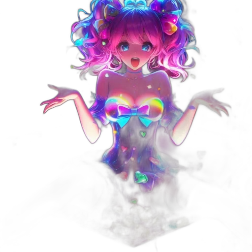 dress, mask, creature, crown transparent PNG cut-out
