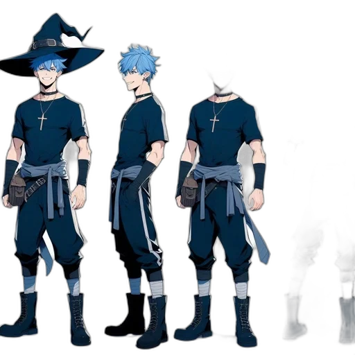 staff, concept art, fantasy art, anime transparent PNG cut-out