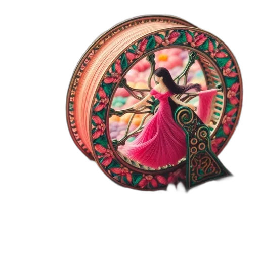jewelry, umbrella, dress, fantasy art transparent PNG cut-out