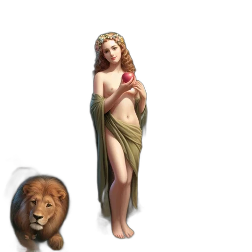 dress, animal, jewelry, pixel art transparent PNG cut-out