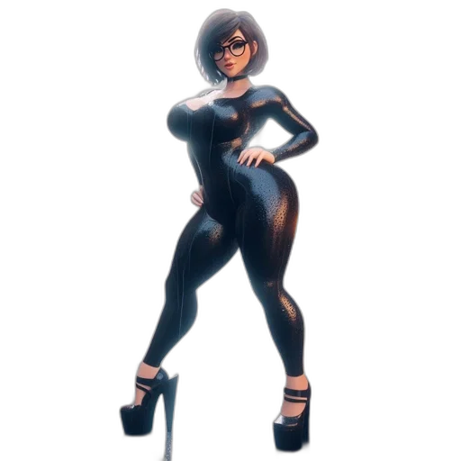 dress, robot, weapon, staff transparent PNG cut-out