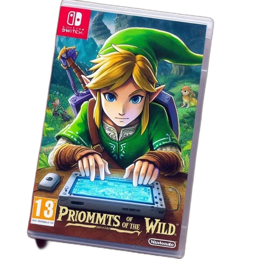concept art, green, nintendo, switch transparent PNG cut-out