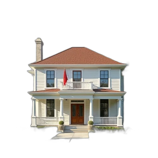 building, staff, 3d render, photorealistic transparent PNG cut-out