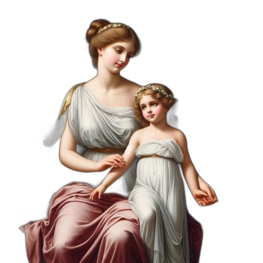 dress, oil painting, photorealistic, concept art transparent PNG cut-out