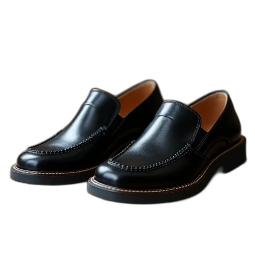 shoes, photorealistic, 3d render, timber transparent PNG cut-out