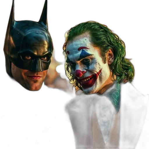 mask, comic book art, concept art, photorealistic transparent PNG cut-out