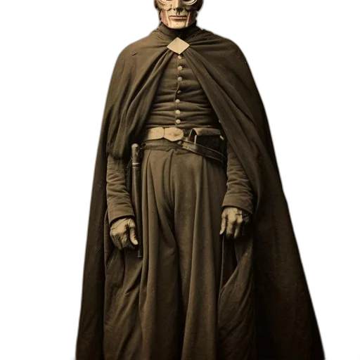 staff, mask, jacket, face transparent PNG cut-out