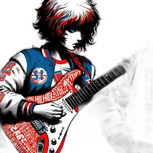 jacket, comic book art, concept art, cartoon transparent PNG cut-out
