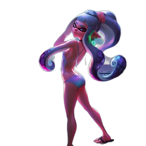 hair, dress, concept art, fantasy art transparent PNG cut-out
