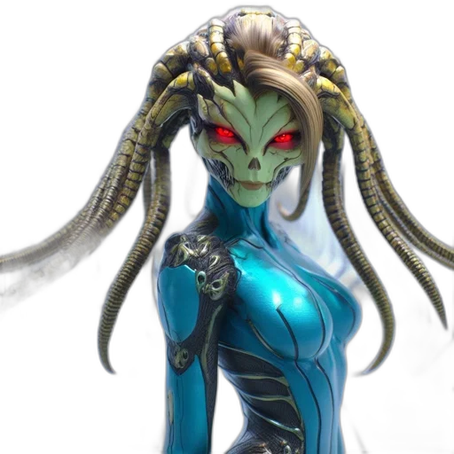 mask, concept art, fantasy art, 3d render transparent PNG cut-out
