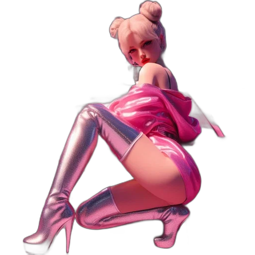 dress, staff, jacket, robot transparent PNG cut-out