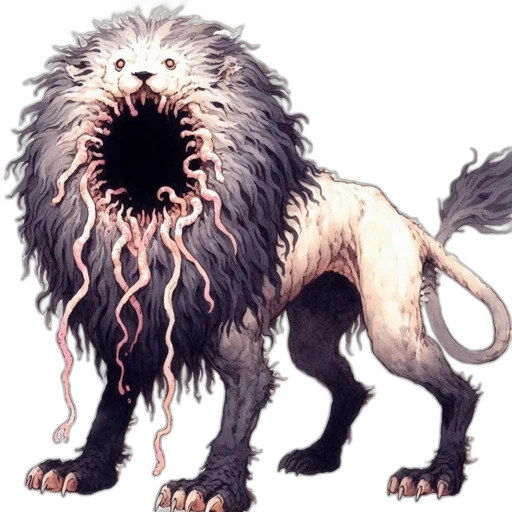 creature, animal, staff, dragon transparent PNG cut-out