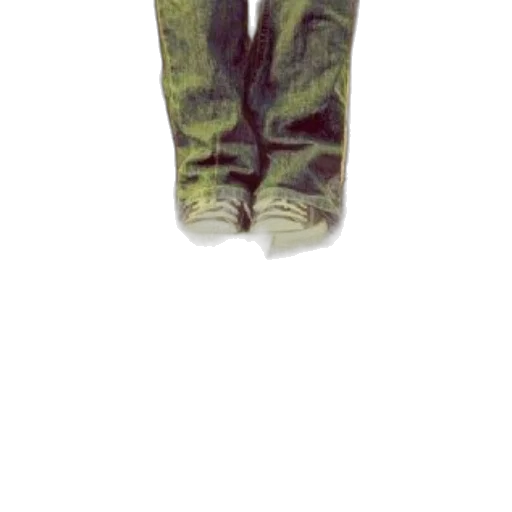 shoes, jacket, staff, weapon transparent PNG cut-out