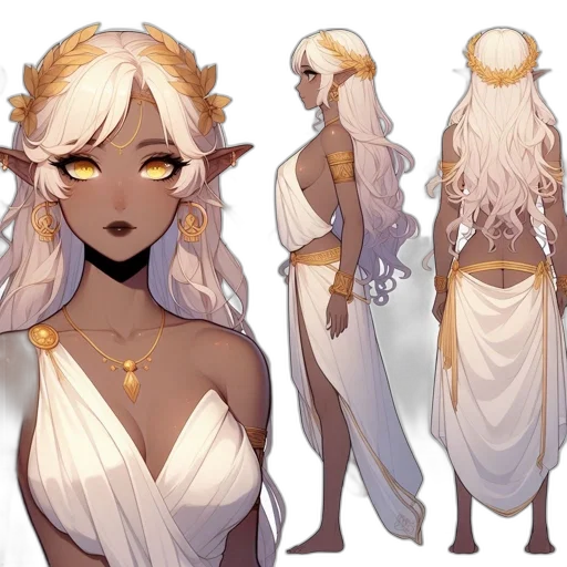 dress, concept art, fantasy art, pixel art transparent PNG cut-out