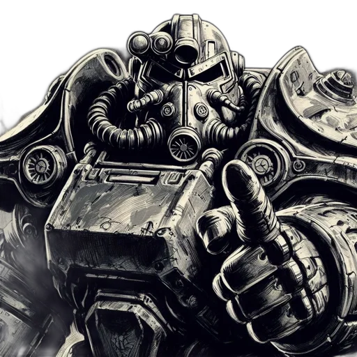 weapon, robot, face, concept art transparent PNG cut-out