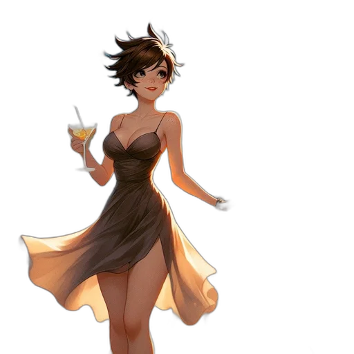 dress, concept art, fantasy art, pixel art transparent PNG cut-out