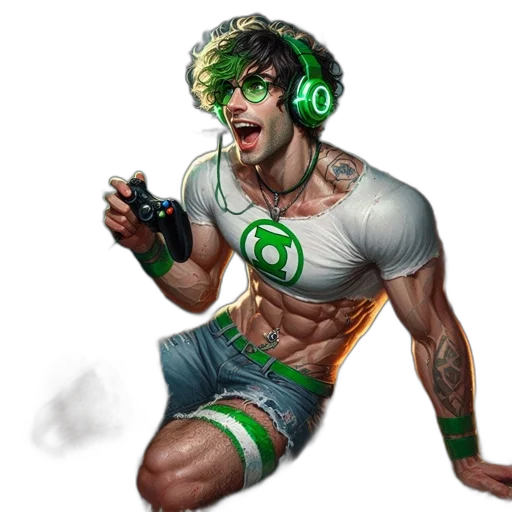 cyberpunk, concept art, comic book art, fantasy art transparent PNG cut-out