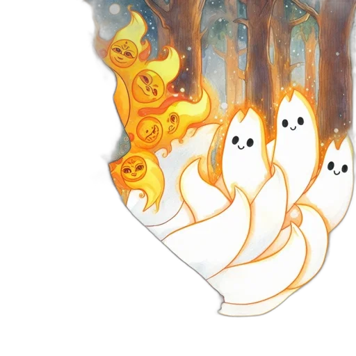 mask, concept art, watercolor, fantasy art transparent PNG cut-out