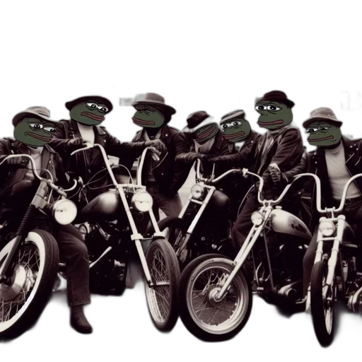 car, group, men, hats transparent PNG cut-out
