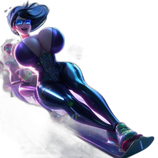 robot, concept art, cyberpunk, comic book art transparent PNG cut-out
