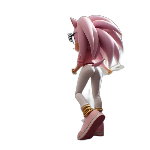 hair, creature, weapon, 3d render transparent PNG cut-out