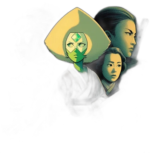 mask, face, crown, staff transparent PNG cut-out