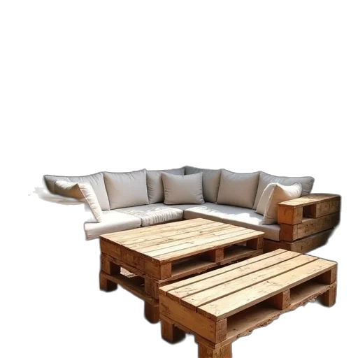furniture, 3d render, photorealistic, earth tones transparent PNG cut-out