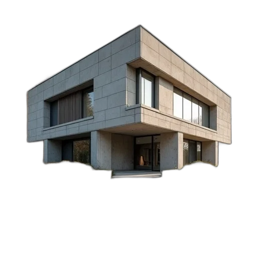 building, 3d render, photorealistic, concept art transparent PNG cut-out