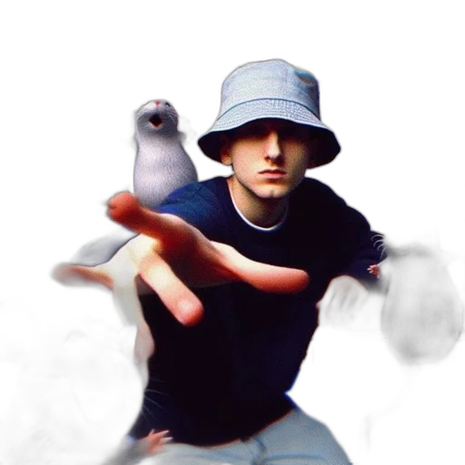 hat, animal, photorealistic, concept art transparent PNG cut-out