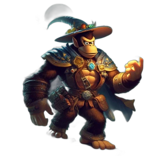 staff, dragon, hat, concept art transparent PNG cut-out