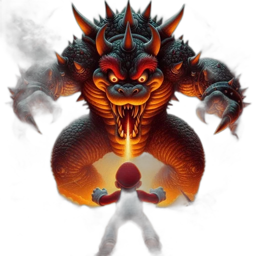 dragon, mask, creature, concept art transparent PNG cut-out