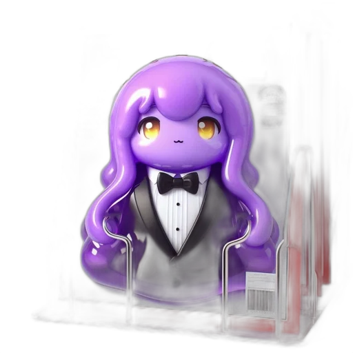 staff, jewelry, 3d render, pixel art transparent PNG cut-out