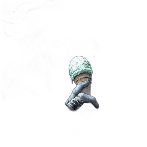 shoes, mask, umbrella, staff transparent PNG cut-out