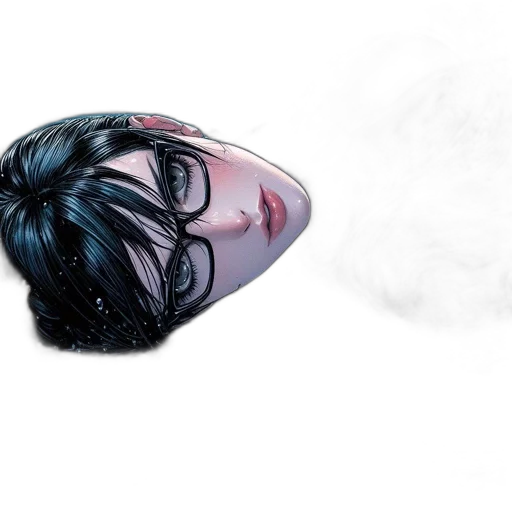 mask, hair, face, crown transparent PNG cut-out
