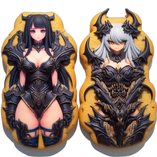 fantasy art, 3d render, concept art, anime transparent PNG cut-out