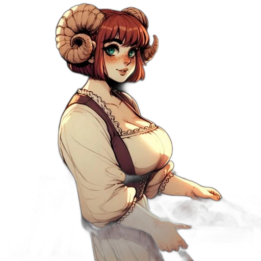 staff, dress, creature, face transparent PNG cut-out